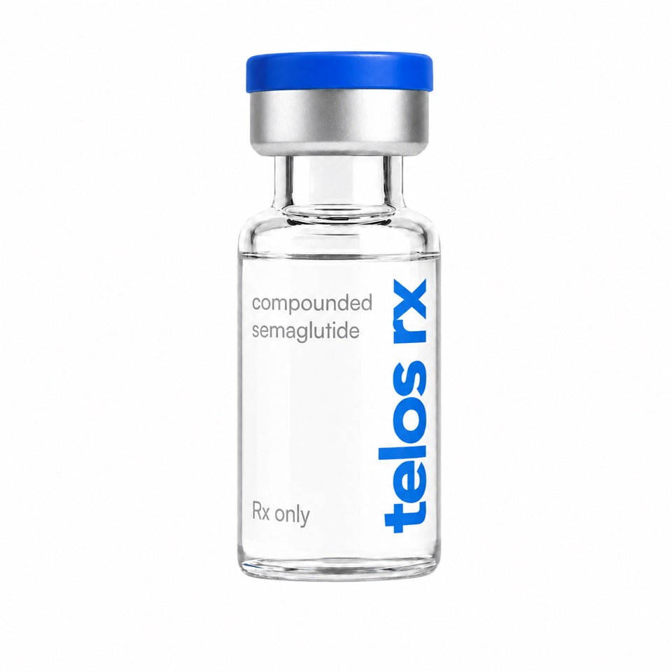 Compounded semaglutide vial