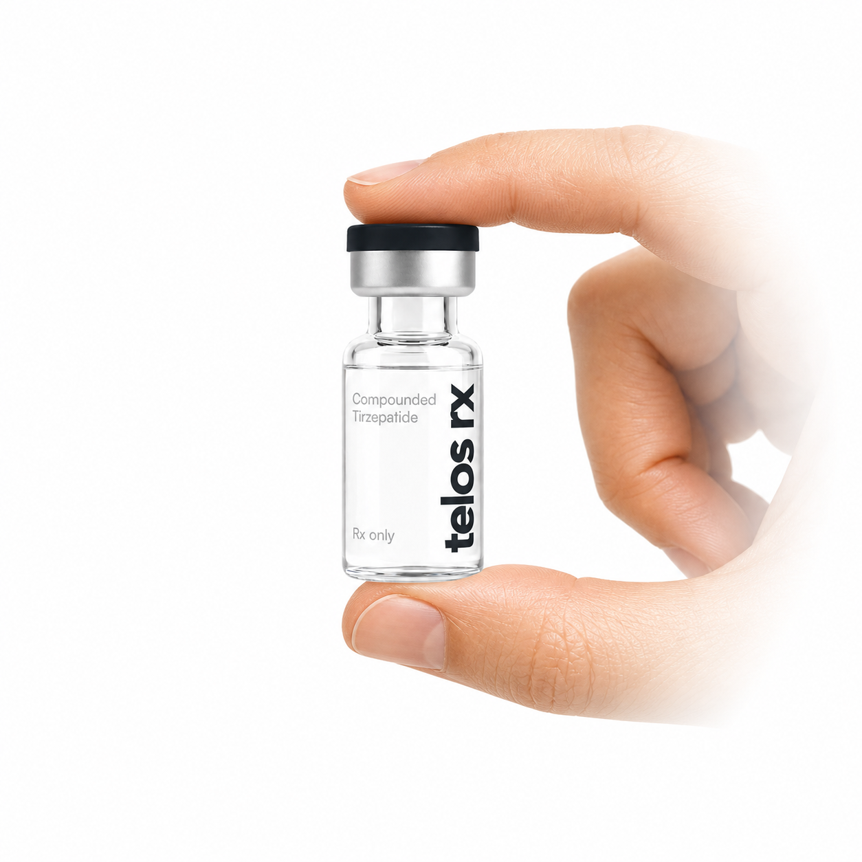 Microdosed Tirzepatide vial