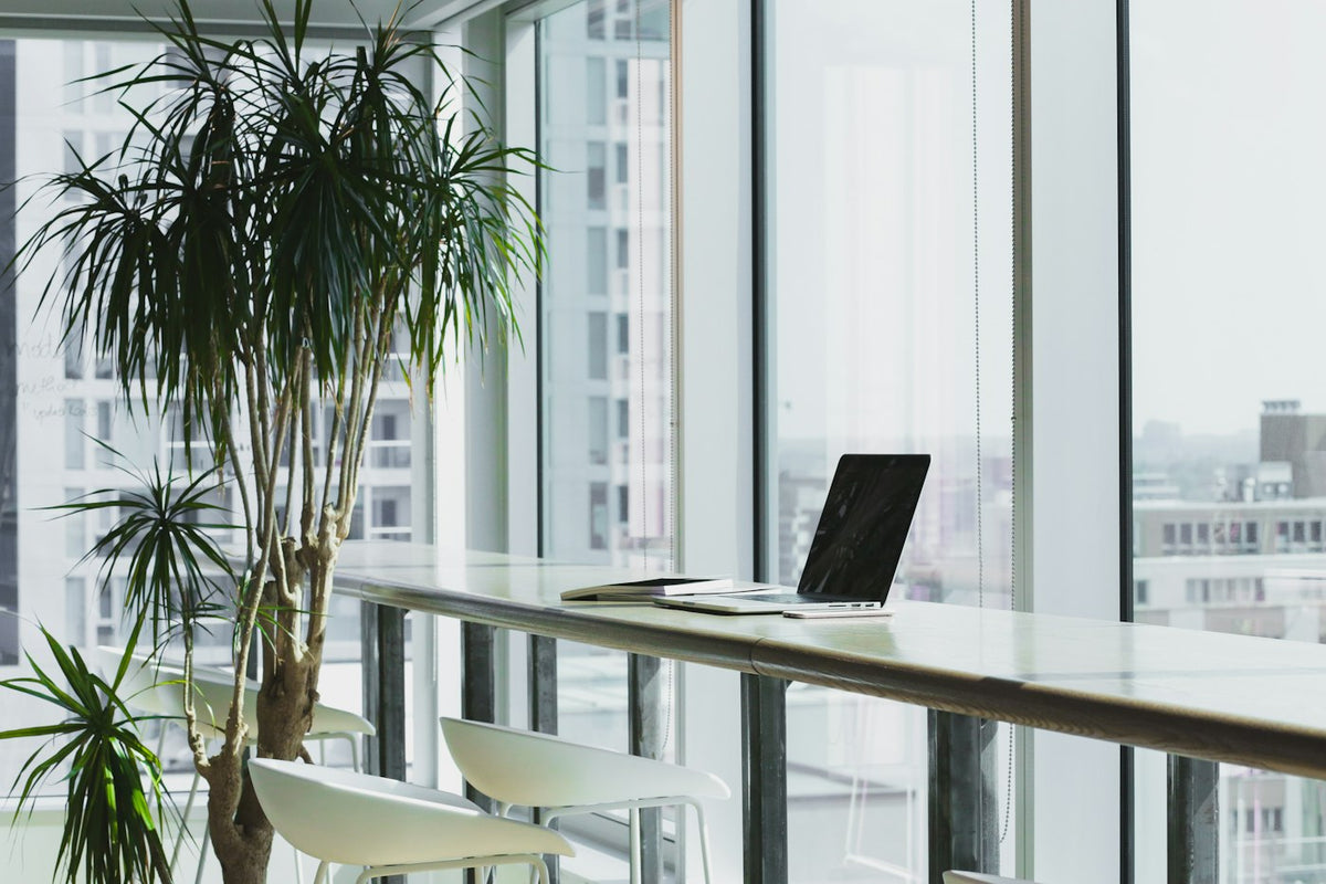 Person reviewing paperwork at a desk