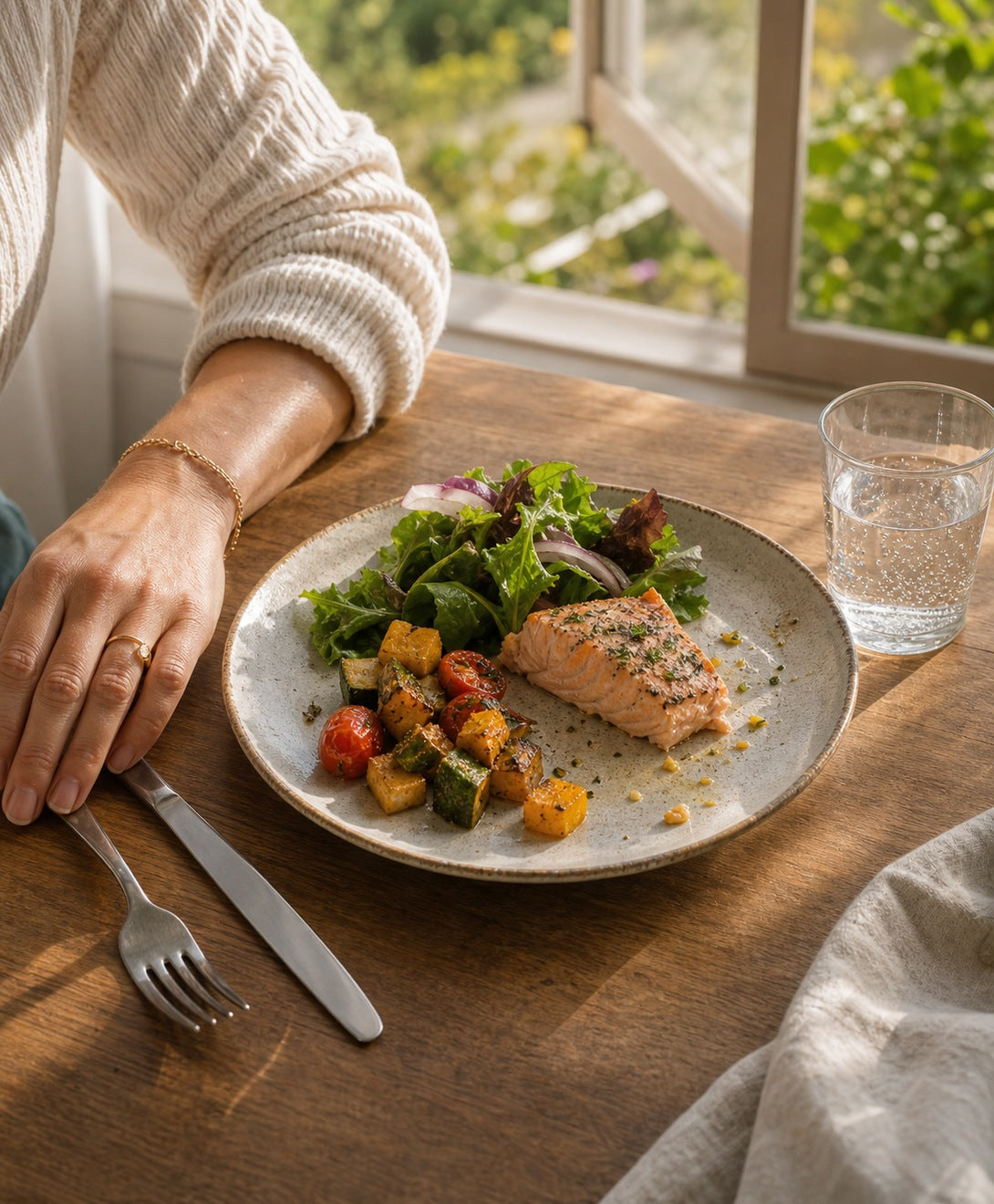 Balanced meal, appetite regulation and mindful eating