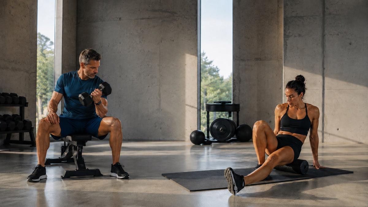 Strength training session, physical performance and recovery