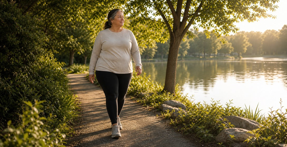 Active lifestyle outdoors, cardiometabolic health