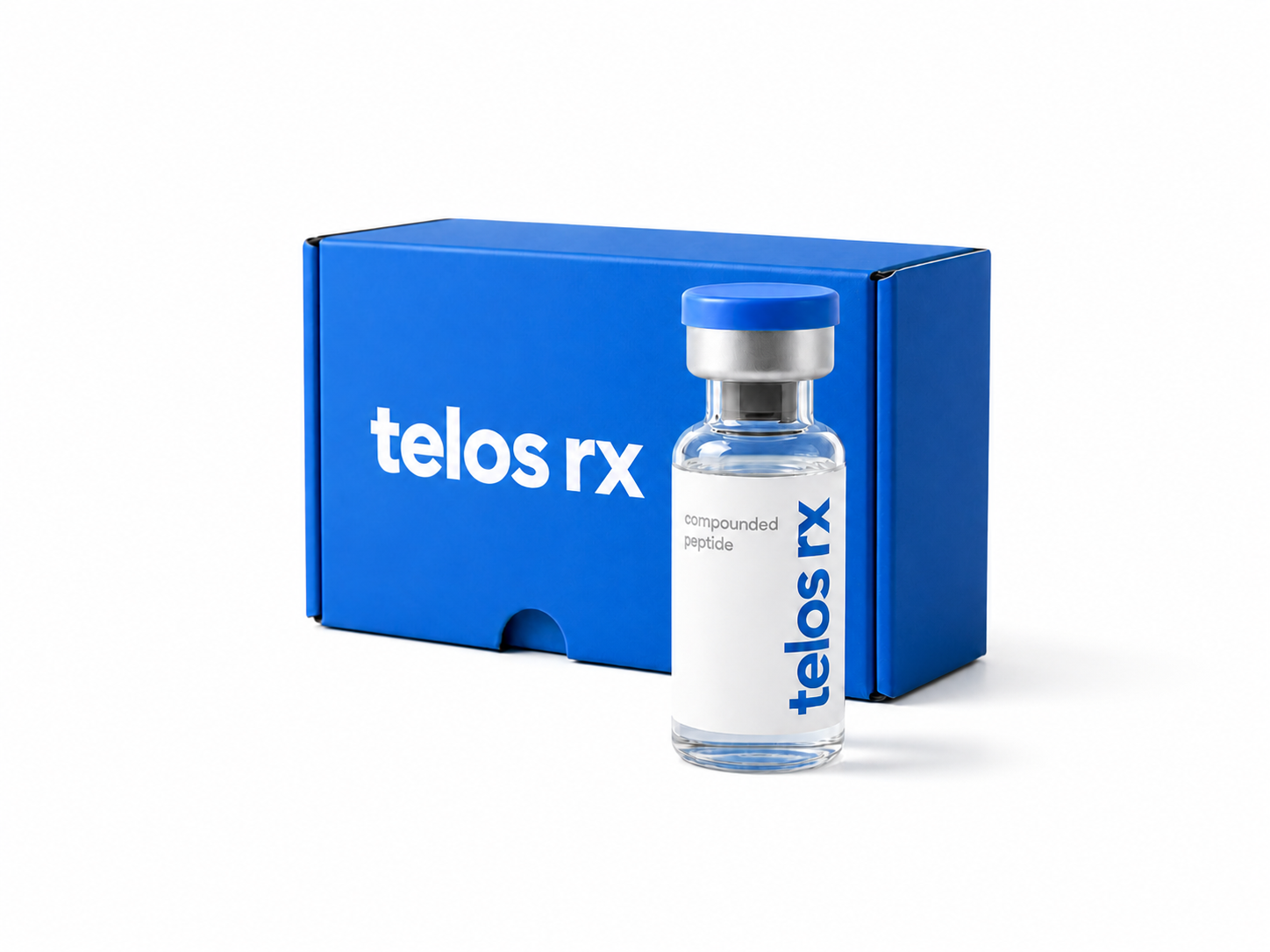 Telos Rx men's protocol box with vial