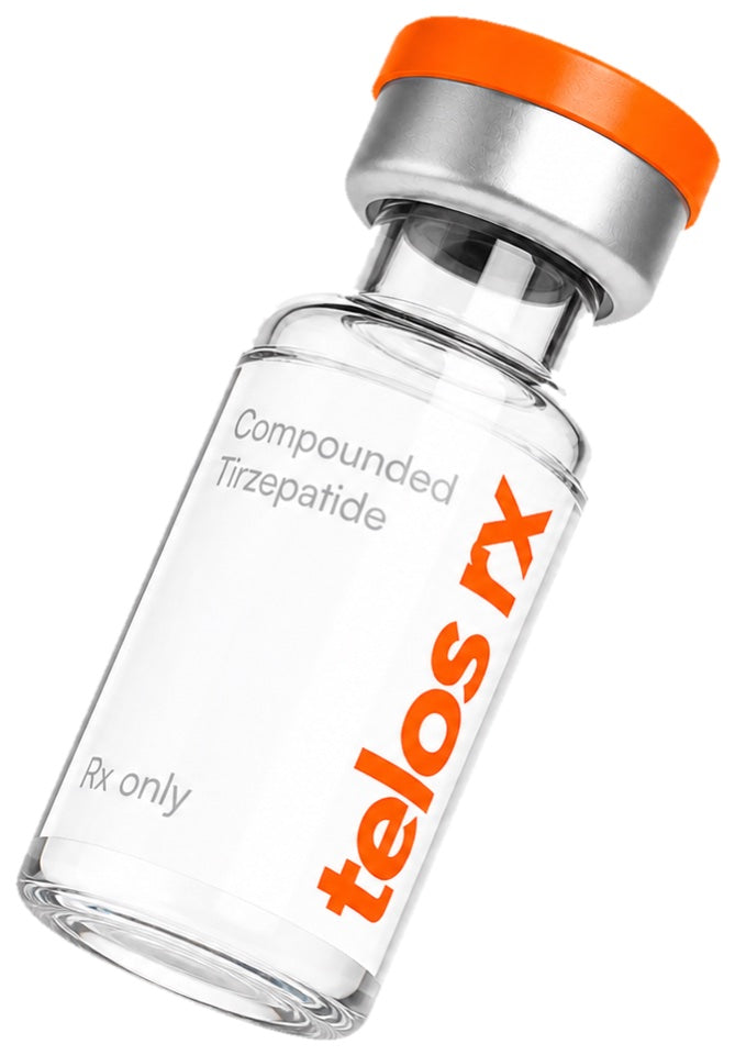 Compounded tirzepatide vial